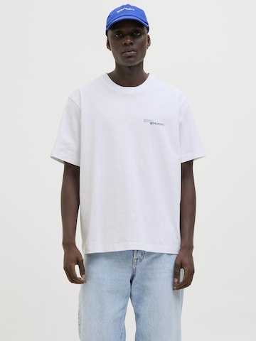 T-Shirt JACK & JONES en blanc : devant