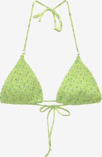 Pull&Bear Hauts de bikini en vert / pomme / blanc, Vue avec produit