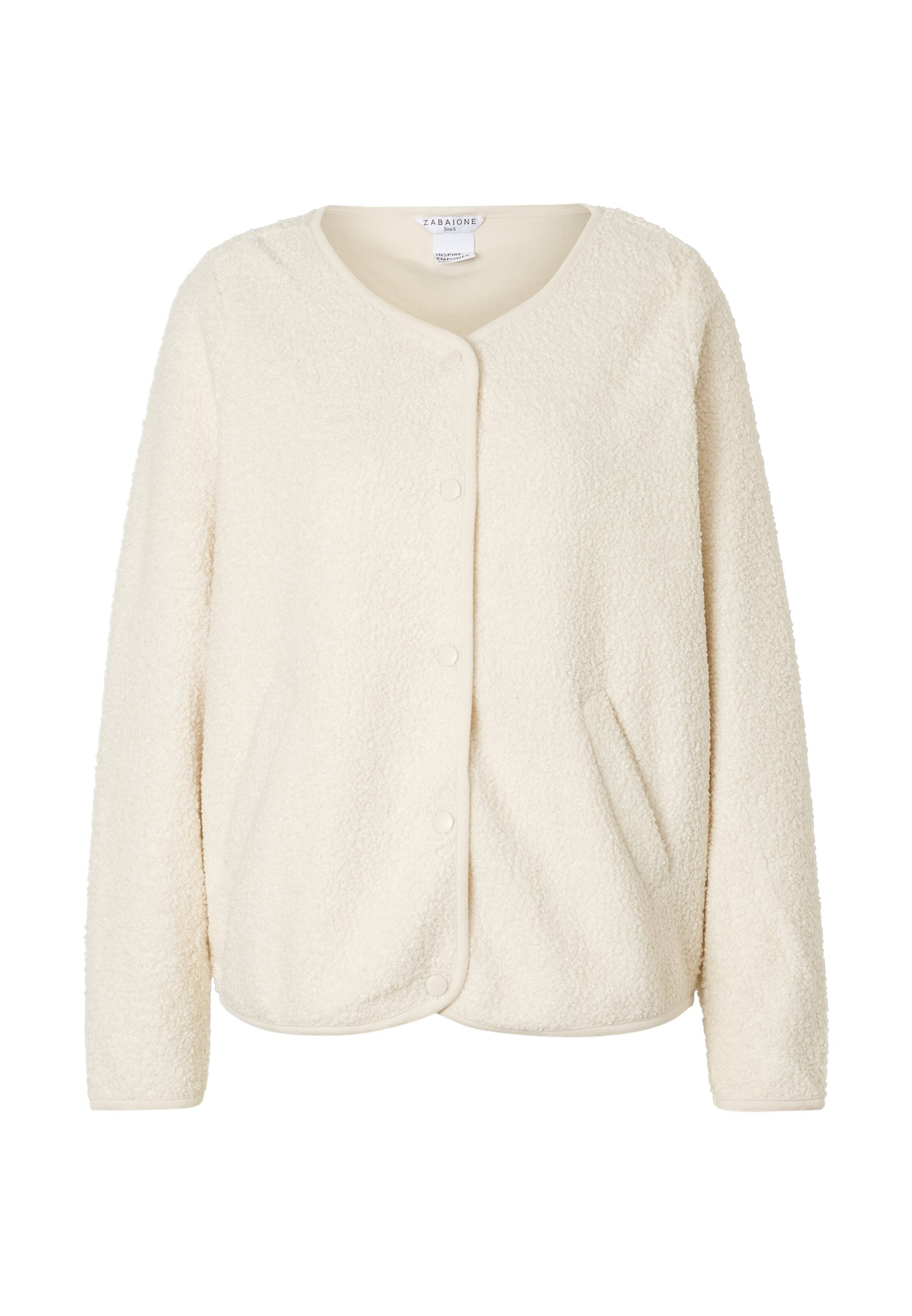 ZABAIONE Between-season jacket 'Wi44nnie' in Beige: front