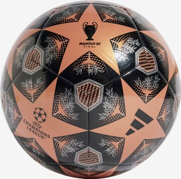 Pallone 'UCL Club 24/25 Knockout Phase' di ADIDAS PERFORMANCE in nero: frontale