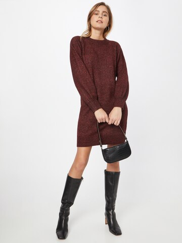 Warehouse Knit dress in Red