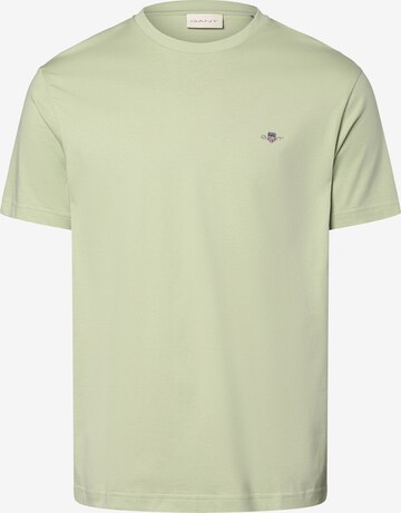 T-Shirt GANT en vert : devant