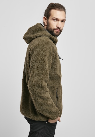 Brandit Fleece Jacket in Green