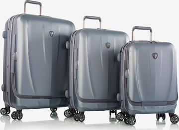 Heys Suitcase Set 'Vantage' in Grey: front