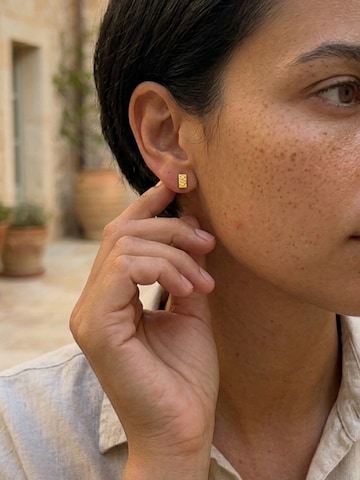 Les Reines Oorbellen in Goud