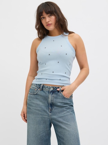 JJXX Top 'JXForest' in Blauw: voorkant
