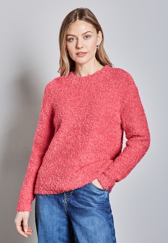 STREET ONE Sweater in Pink: front