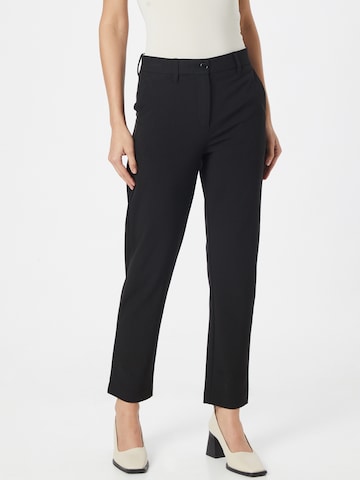 Soyaconcept Regular Chino Pants in Black: front