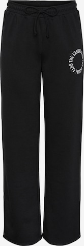 Pantalon 'JYLLO' PIECES en noir : devant