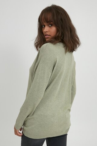 PULZ Jeans Knit Cardigan 'PZSARA' in Green