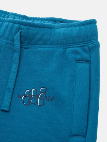 TOM TAILOR Loosefit Broek in Blauw