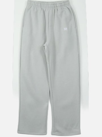 HEFTYKA Loosefit Sporthose 'OPEN'‌‌‌‌‌‌ in Grau