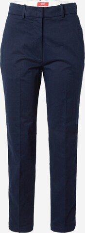 ESPRIT Regular Pantalon in Blauw: voorkant