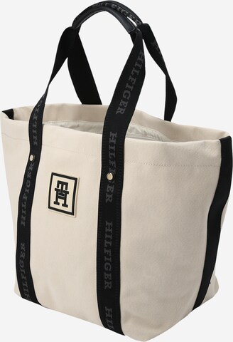 TOMMY HILFIGER Shopper in Wit: voorkant