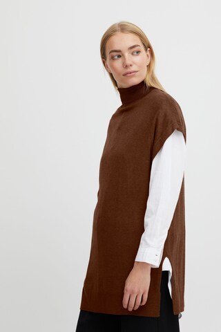 b.young Sweater 'PIMBA' in Brown: front