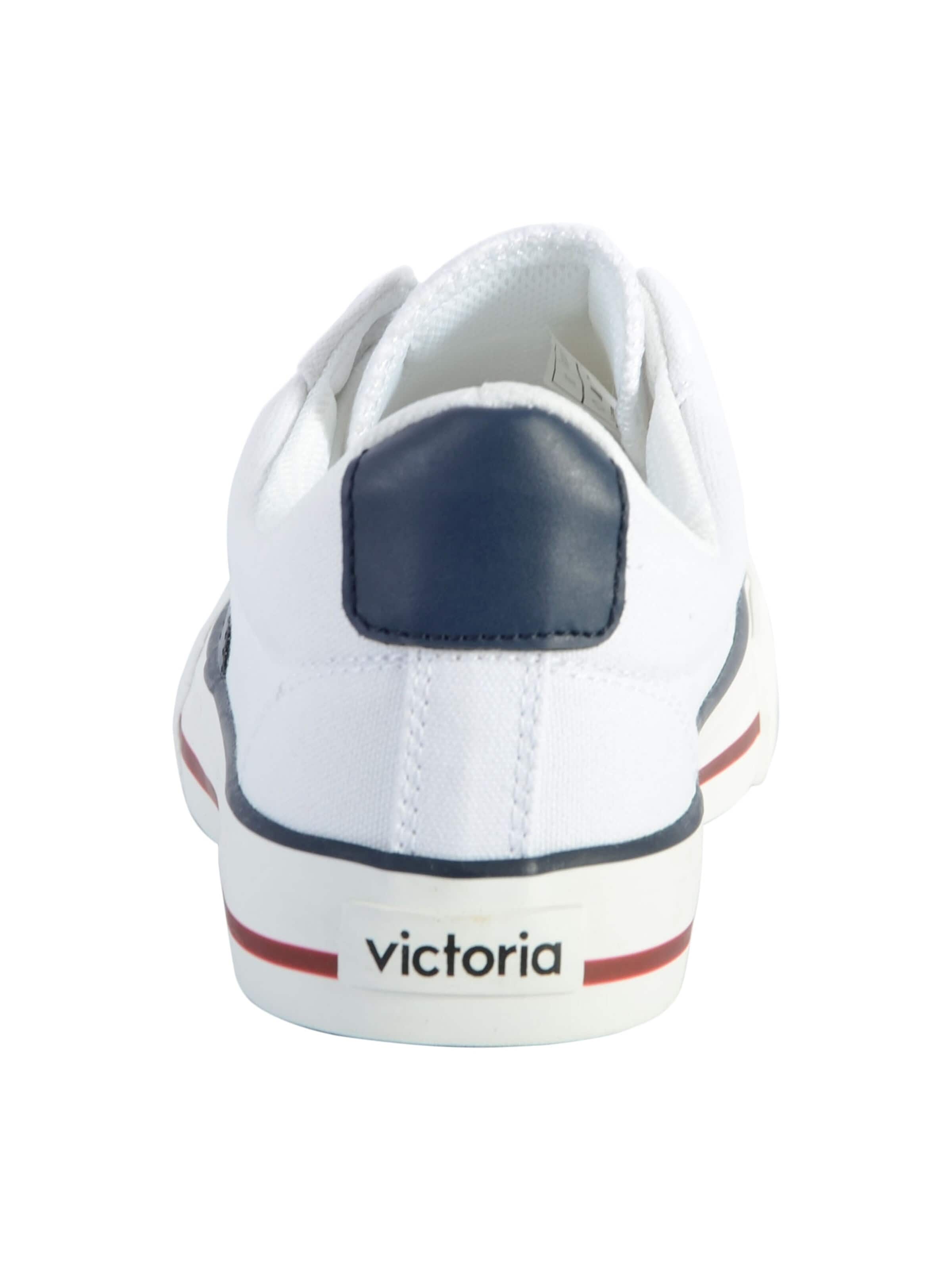 Chaussure de sport à lacets victoria en blanc