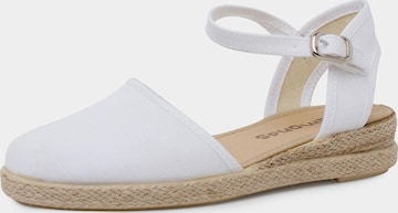 Pisamonas - Sandalias en blanco: frente