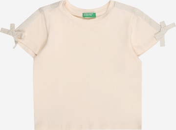 UNITED COLORS OF BENETTON Футболка в Белый: спереди