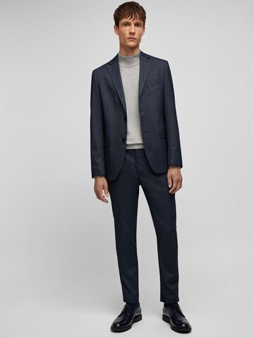 HECHTER PARIS Slim fit Trousers in Blue