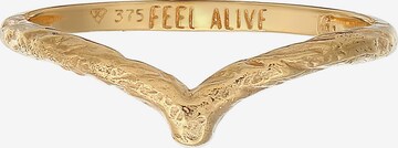 Haze&Glory Ring 'Feel Alive' in Gold: predná strana