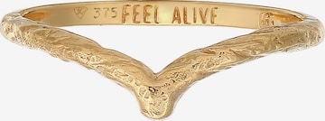 Haze&Glory Ring 'Feel Alive' in Gold: predná strana