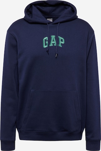 Sweat-shirt GAP en bleu : devant