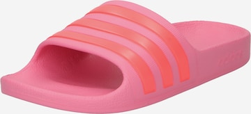 ADIDAS SPORTSWEAR Beach & Pool Shoes 'Adilette Aqua' in Pink: front