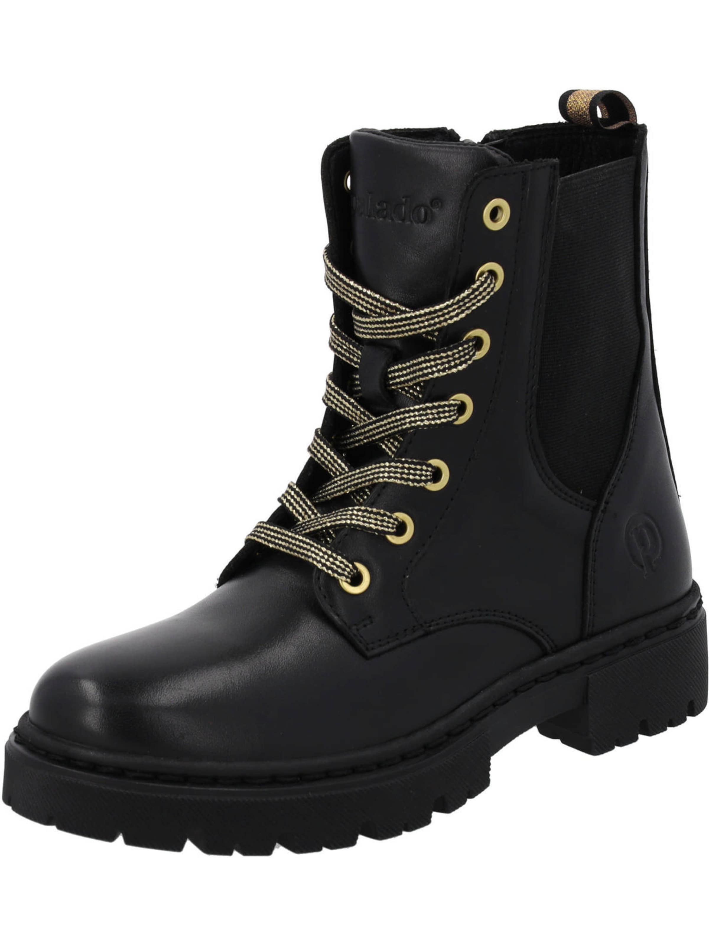 Palado Saappaat 'Funita' värissä musta: etupuoli