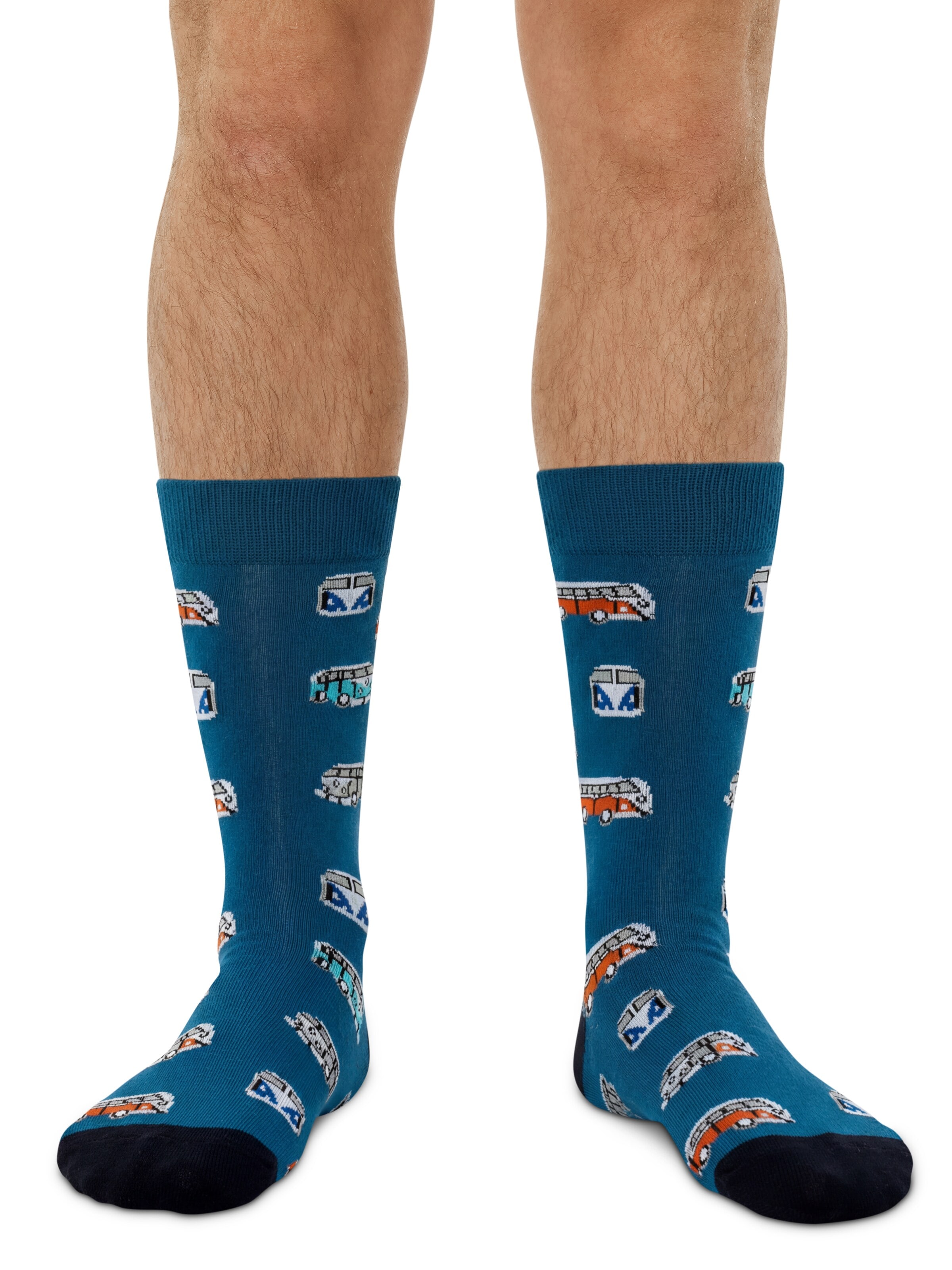 Circle Five Socks '2 Paar ICONS Socks' in Blue: front