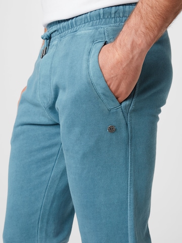 BLEND Slimfit Hose in Blau