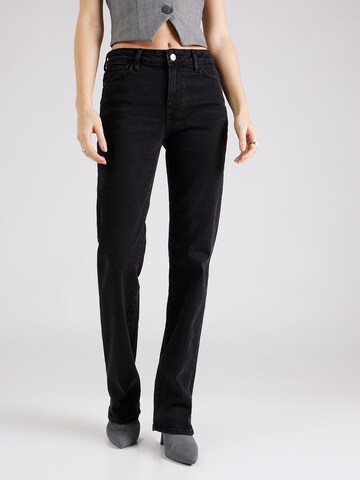 Loosefit Jeans 'KELLY' de la PIECES pe negru: față