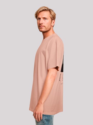 T-Shirt 'Escape Discover the World Forest Landscape' F4NT4STIC en beige