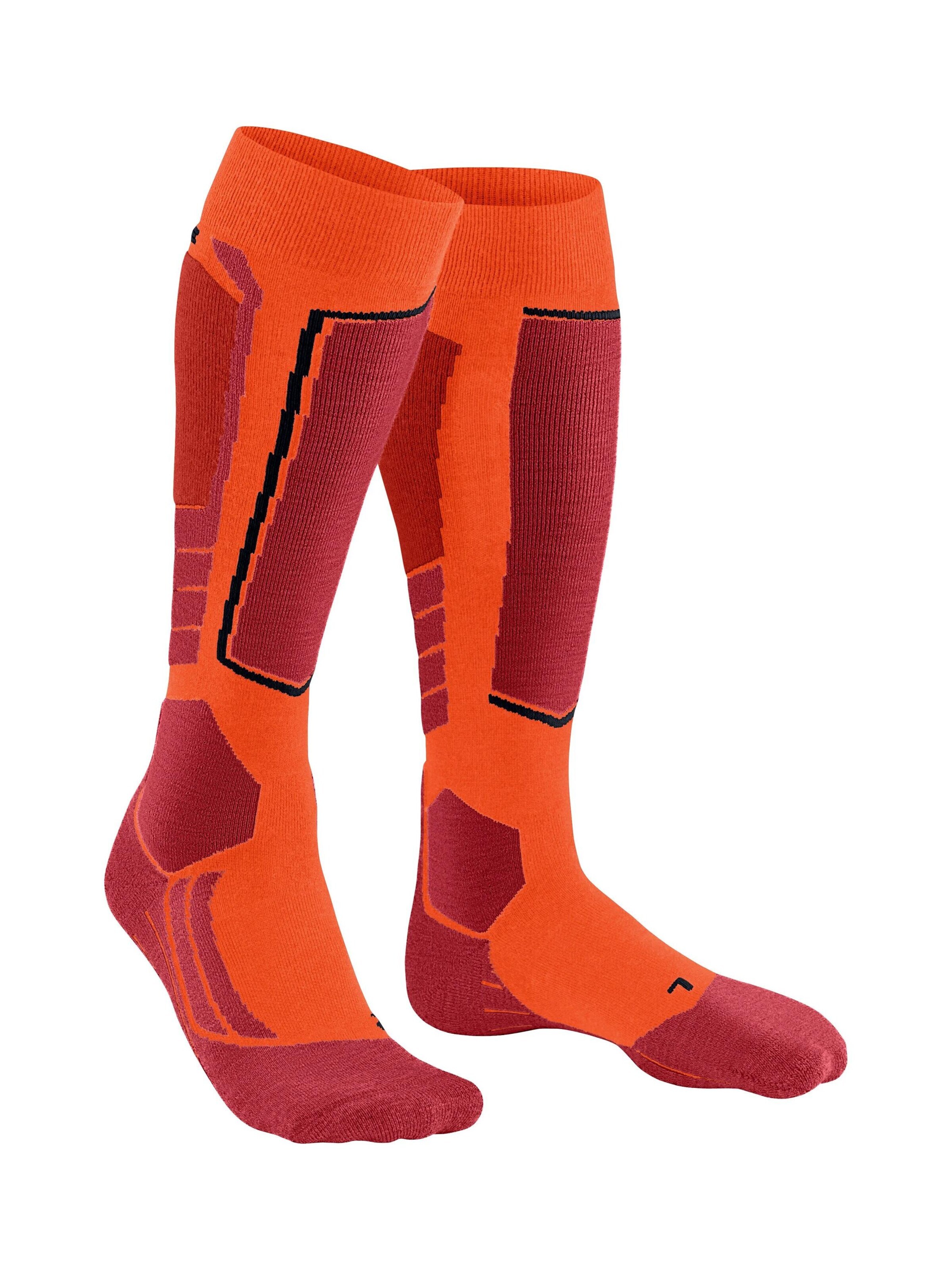 FALKE Athletic Socks 'SK2 Intermediate' in Orange