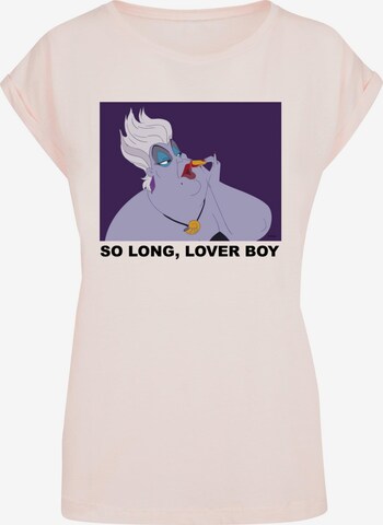 ABSOLUTE CULT Shirt 'Little Mermaid - Ursula So Long Lover Boy' in Roze: voorkant