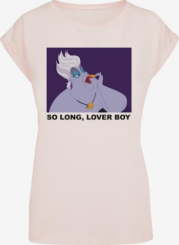 ABSOLUTE CULT T-Shirt 'Little Mermaid - Ursula So Long Lover Boy' in Pink: predná strana