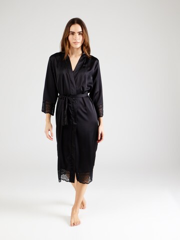 ETAM Dressing gown 'IDOLE' in Black: front