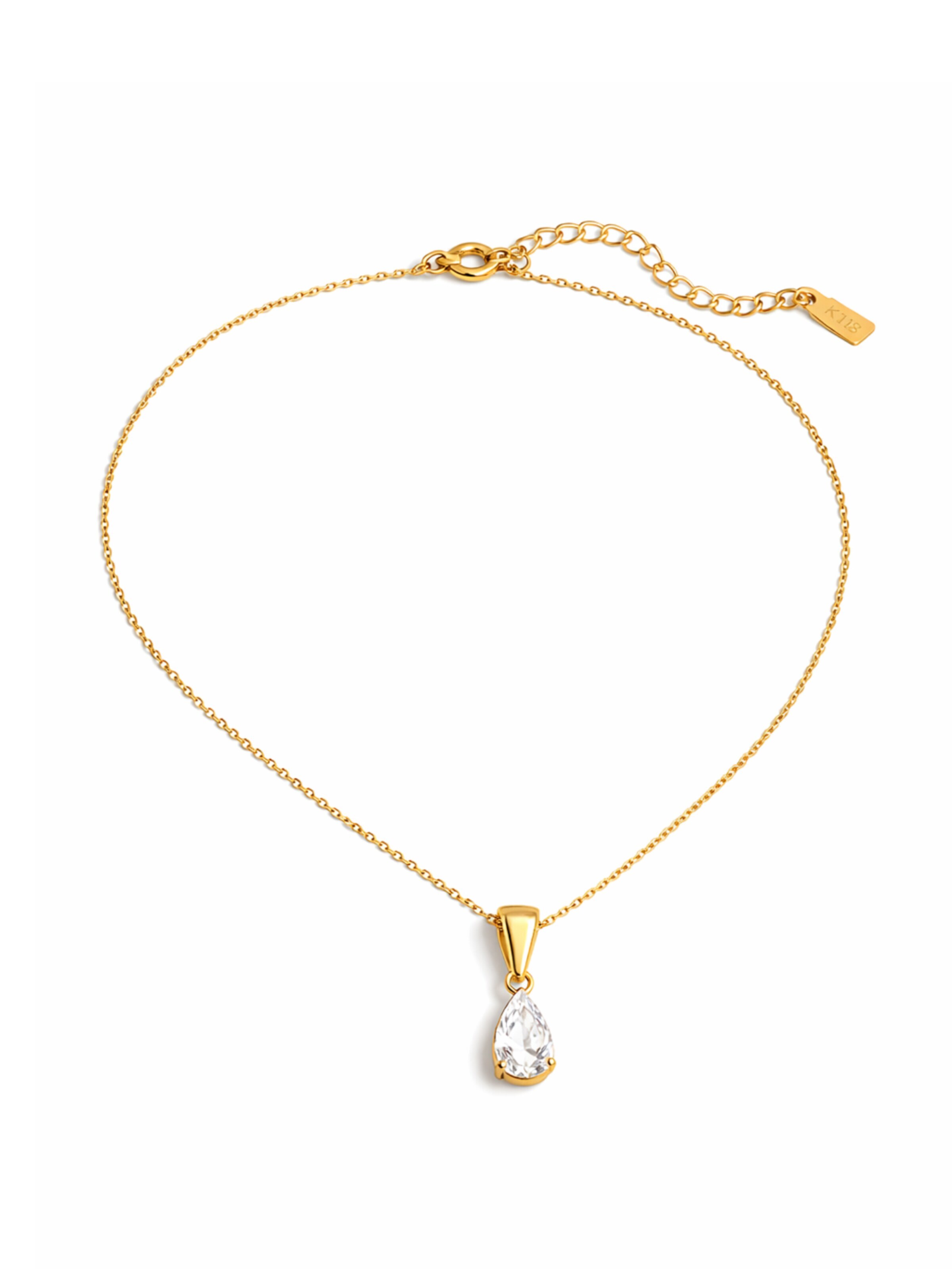 Pure Schmuck Necklace in White: front