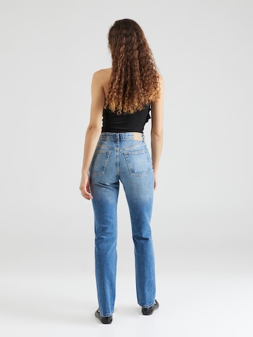 WEEKDAY Slimfit Jeans 'Smooth' in Blauw