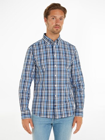 TOMMY HILFIGER Regular fit Button Up Shirt 'CL-W OXFORD' in Blue: front