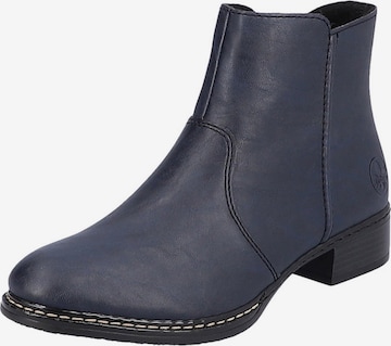 Rieker Ankle Boots in Blue: front