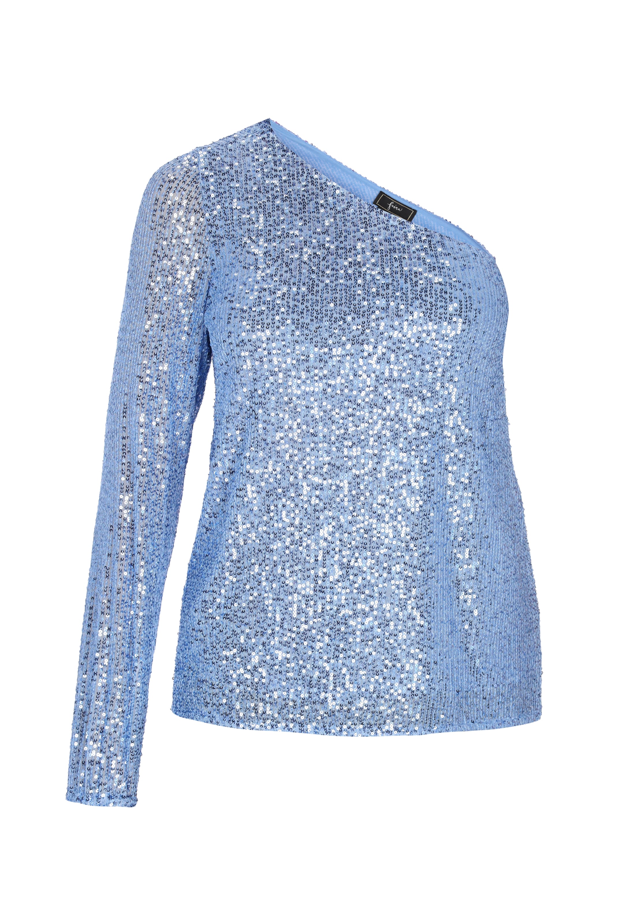 faina Μπλούζα 'Fashion Look' σε μπλε: μπροστά