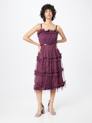 Robe de cocktail Coast en violet : devant