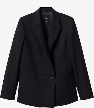 Blazer 'Greta' MANGO en noir : devant