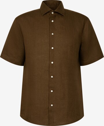 Chemise SEIDENSTICKER en vert : devant