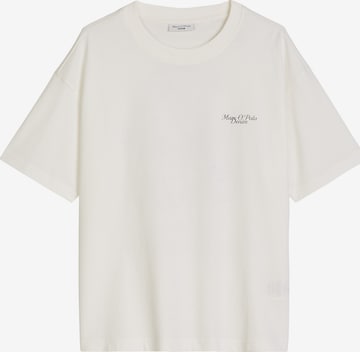 T-shirt Marc O'Polo DENIM en blanc : devant