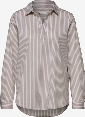 STREET ONE Bluse in Beige: Vorderseite