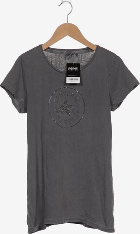 CONVERSE T-Shirt L in Grau: predná strana