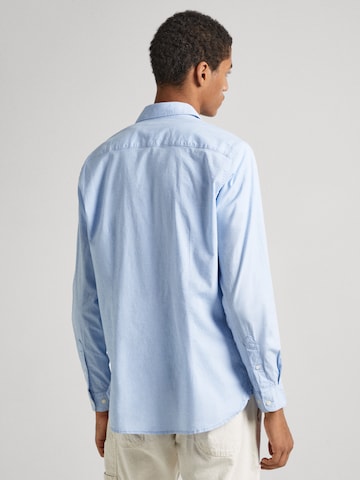 Pepe Jeans Regular fit Button Up Shirt 'COVENTRY' in Blue