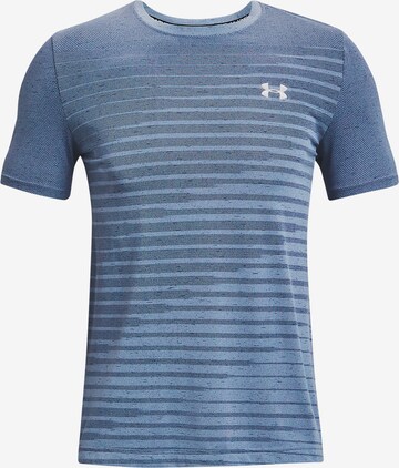 UNDER ARMOUR Functioneel shirt in Blauw: voorkant