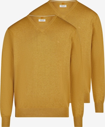 redmond Sweater 'Basic' in Yellow: front
